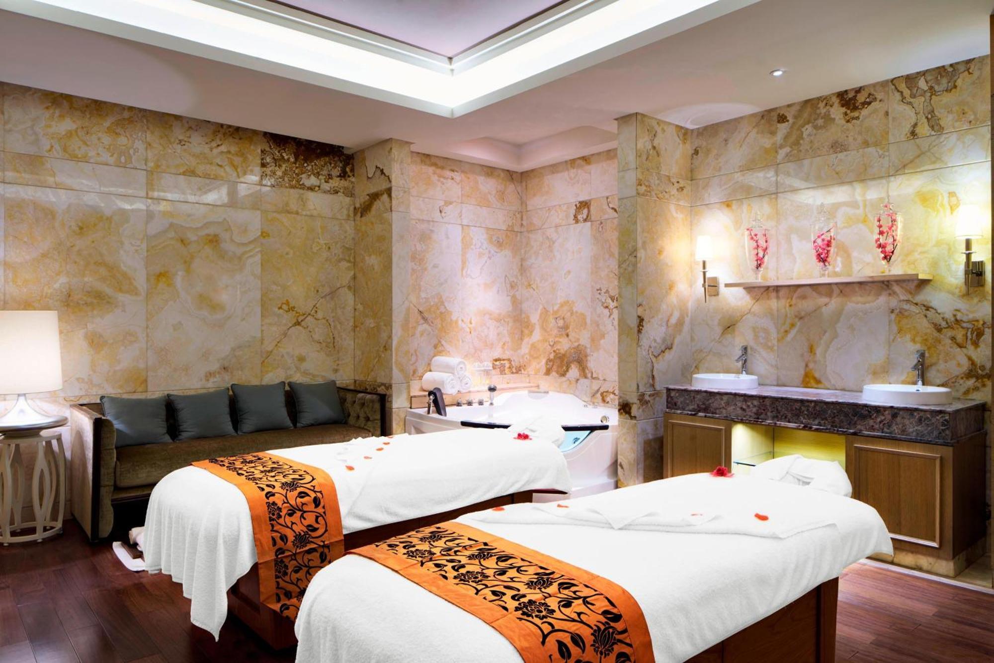 Sheraton Qingdao Jiaozhou Hotel Dış mekan fotoğraf