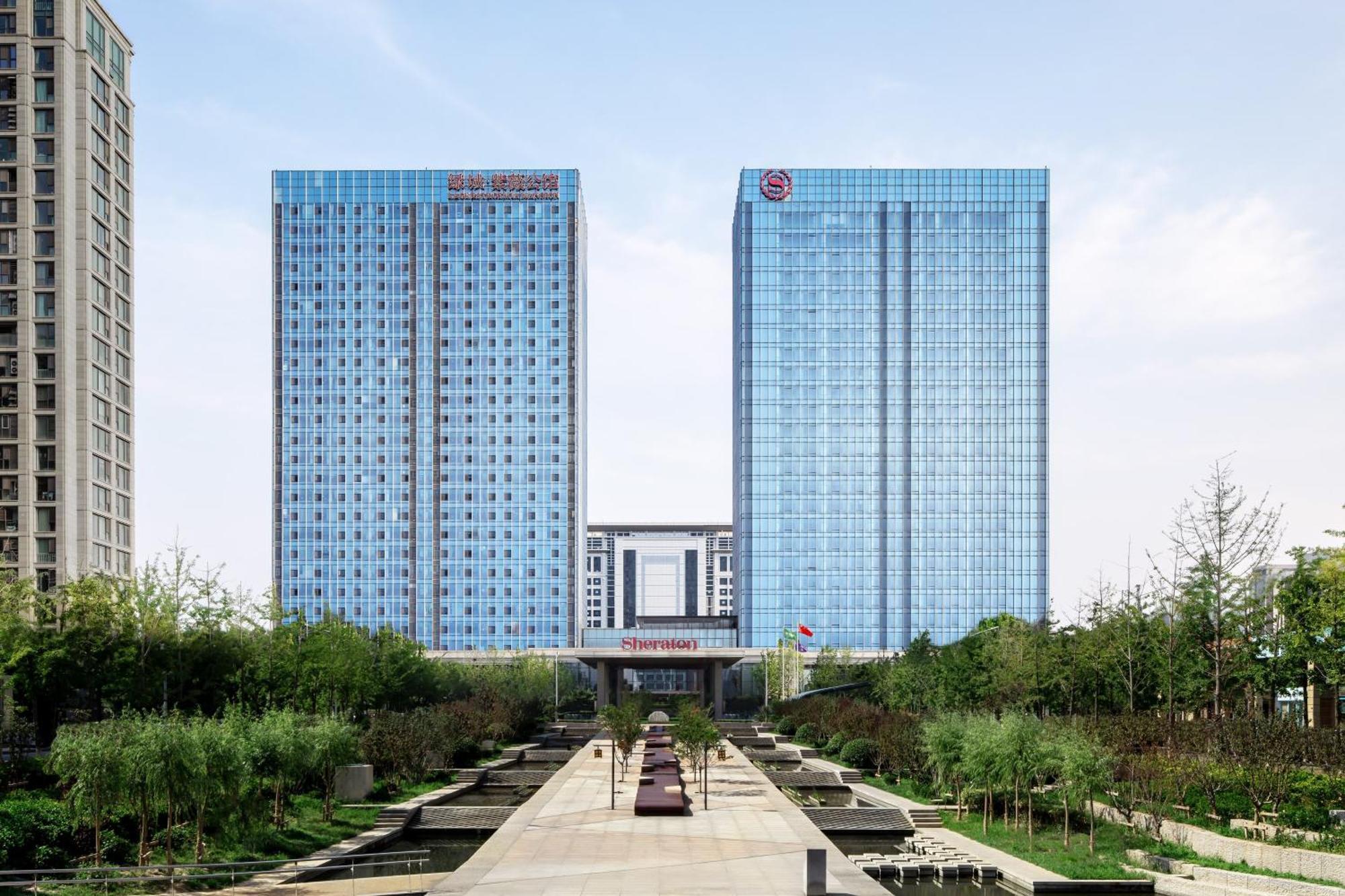 Sheraton Qingdao Jiaozhou Hotel Dış mekan fotoğraf