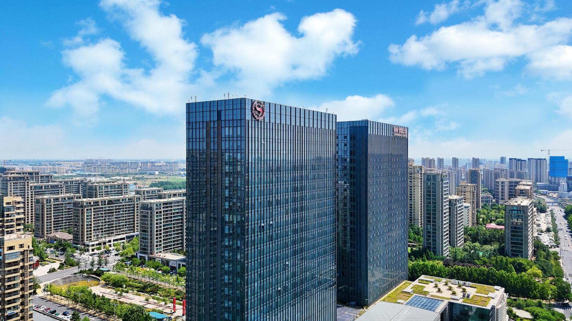 Sheraton Qingdao Jiaozhou Hotel Dış mekan fotoğraf